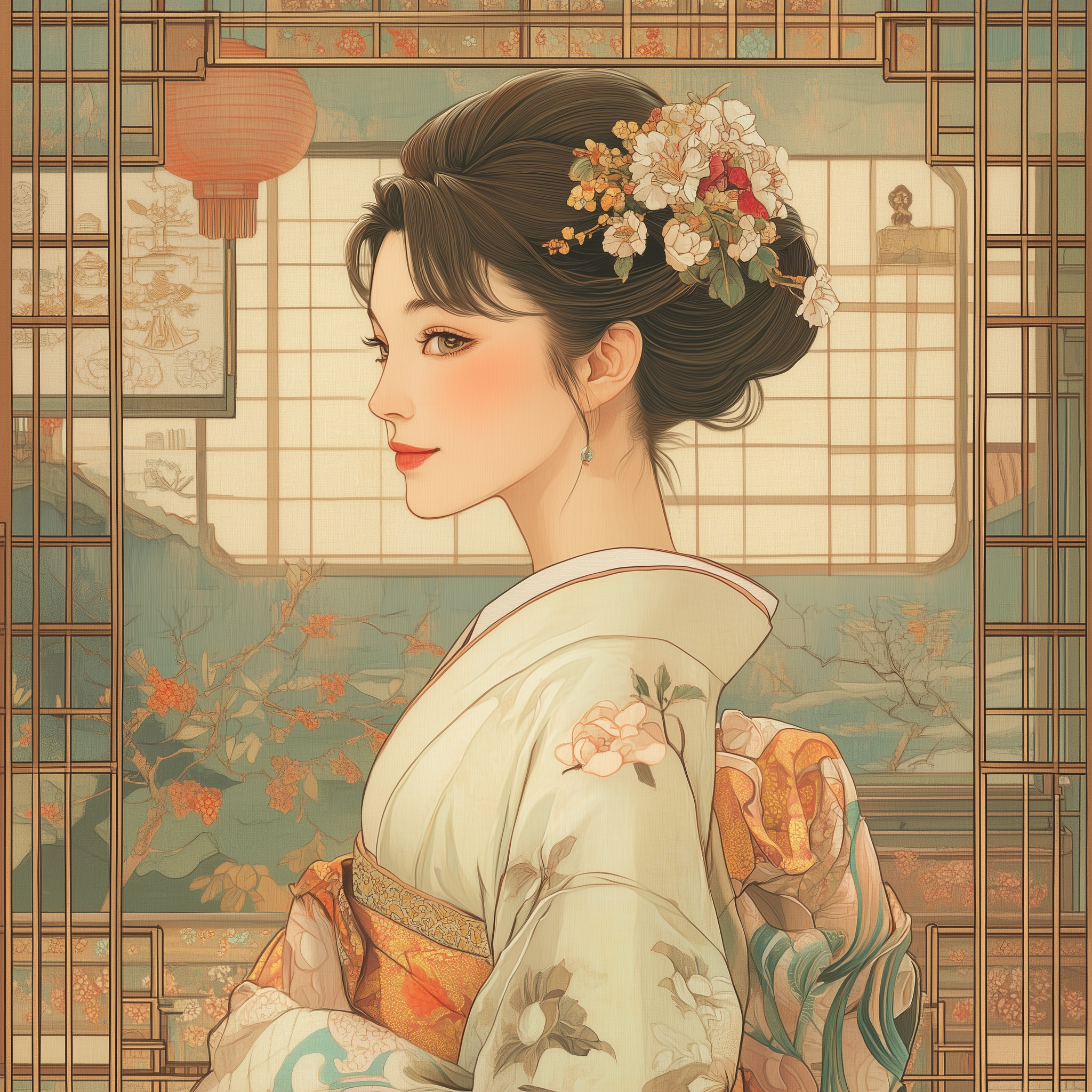 1872 akita komachi  girl #20