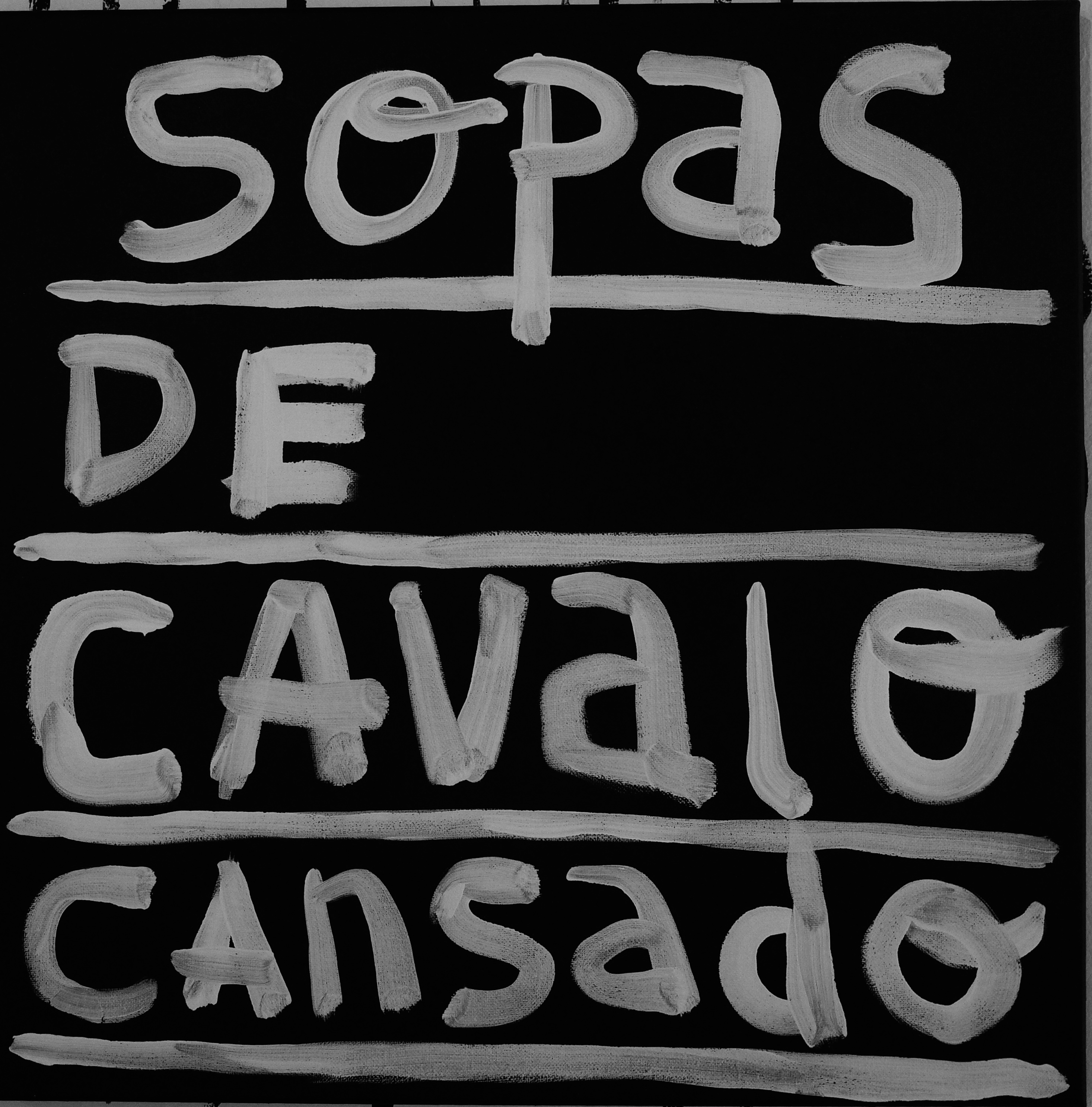 Sopas de cavalo cansado