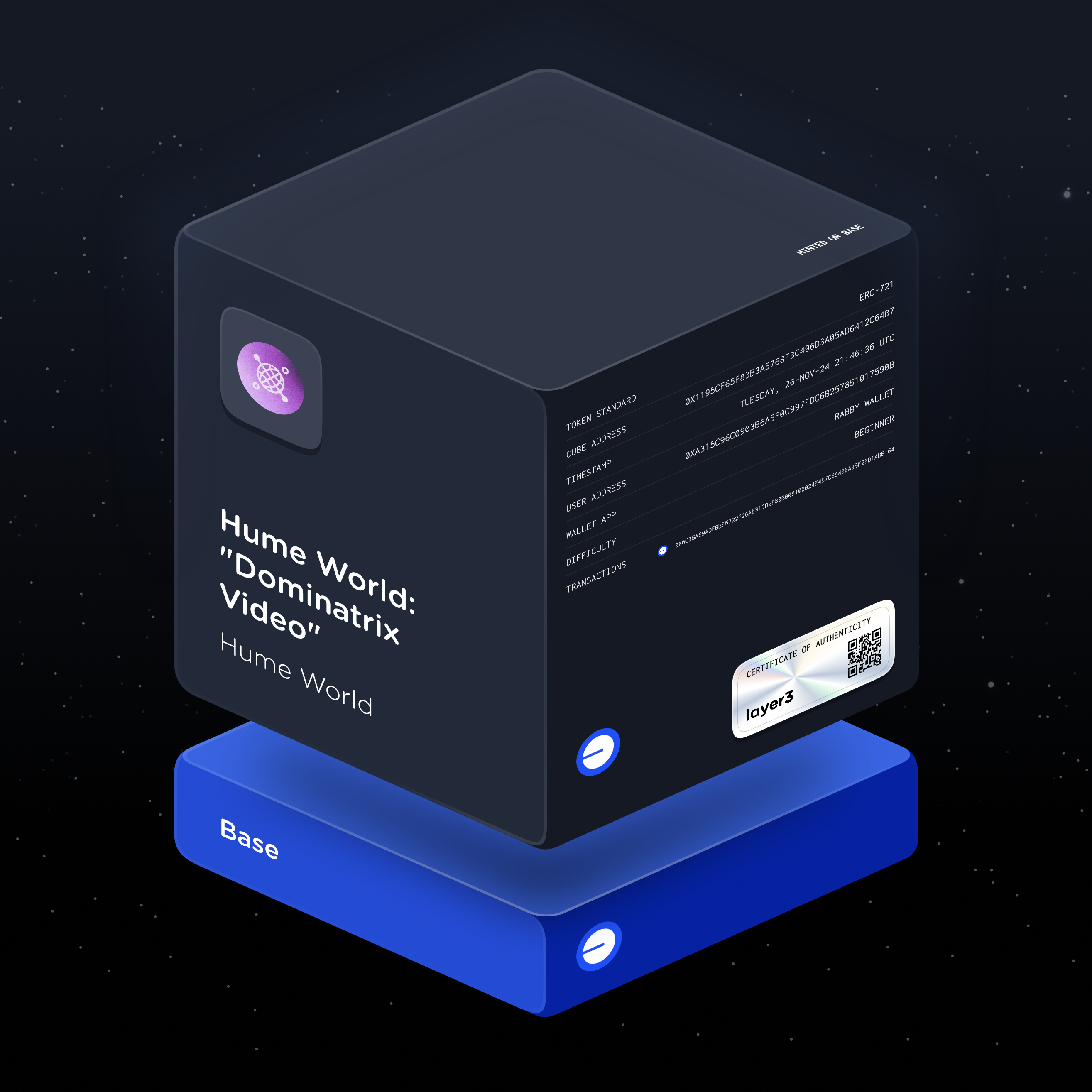 Hume World: "Dominatrix Video"