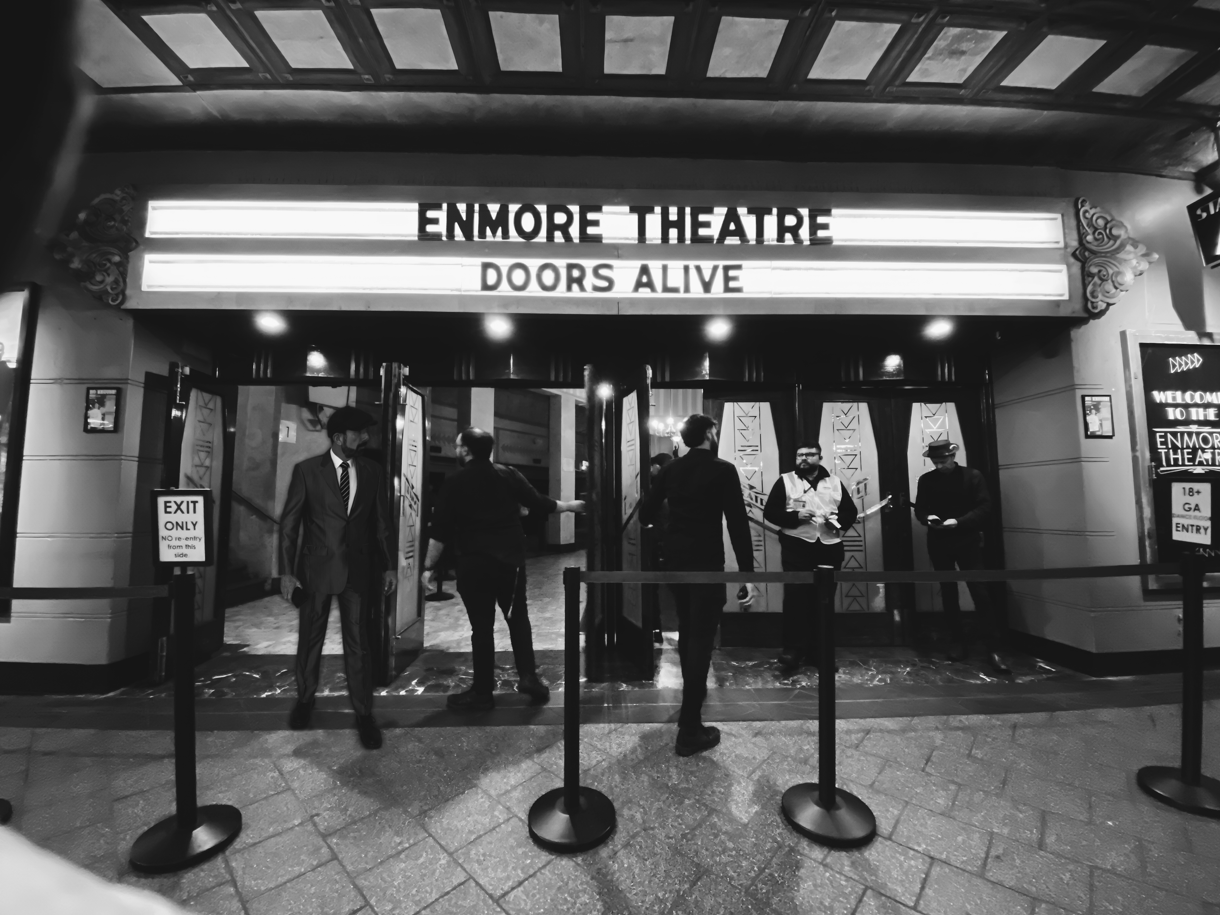 ENMORE THEATRE DOORS ALIVE