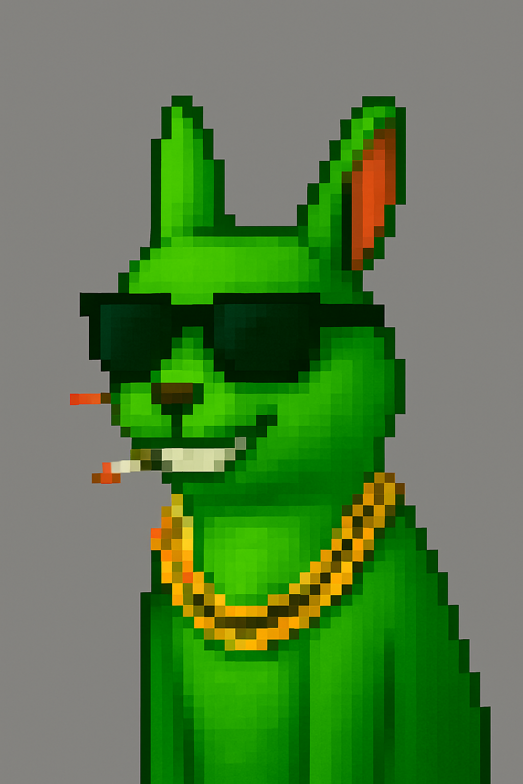 Cool Squirrel Pixel Art #5