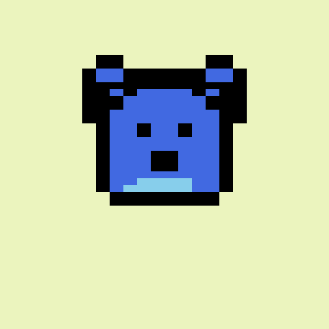 Pixel Bear #33889