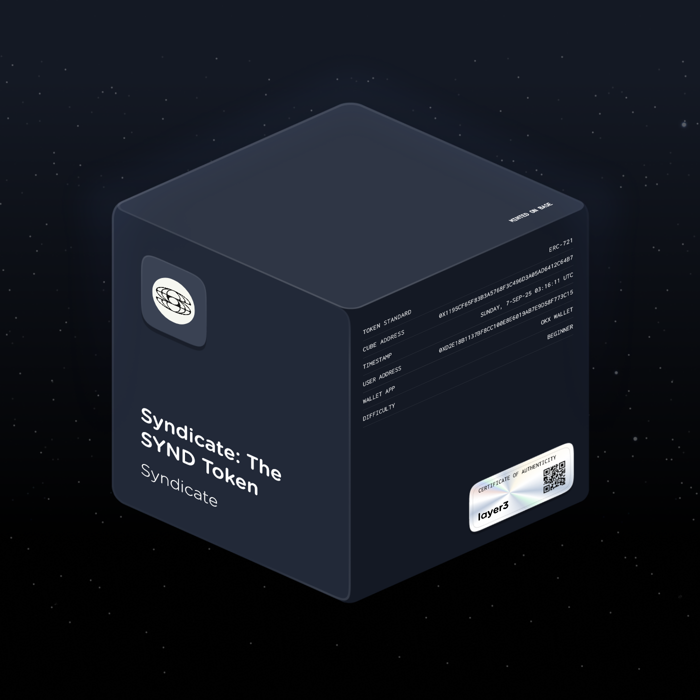 Syndicate: The SYND Token