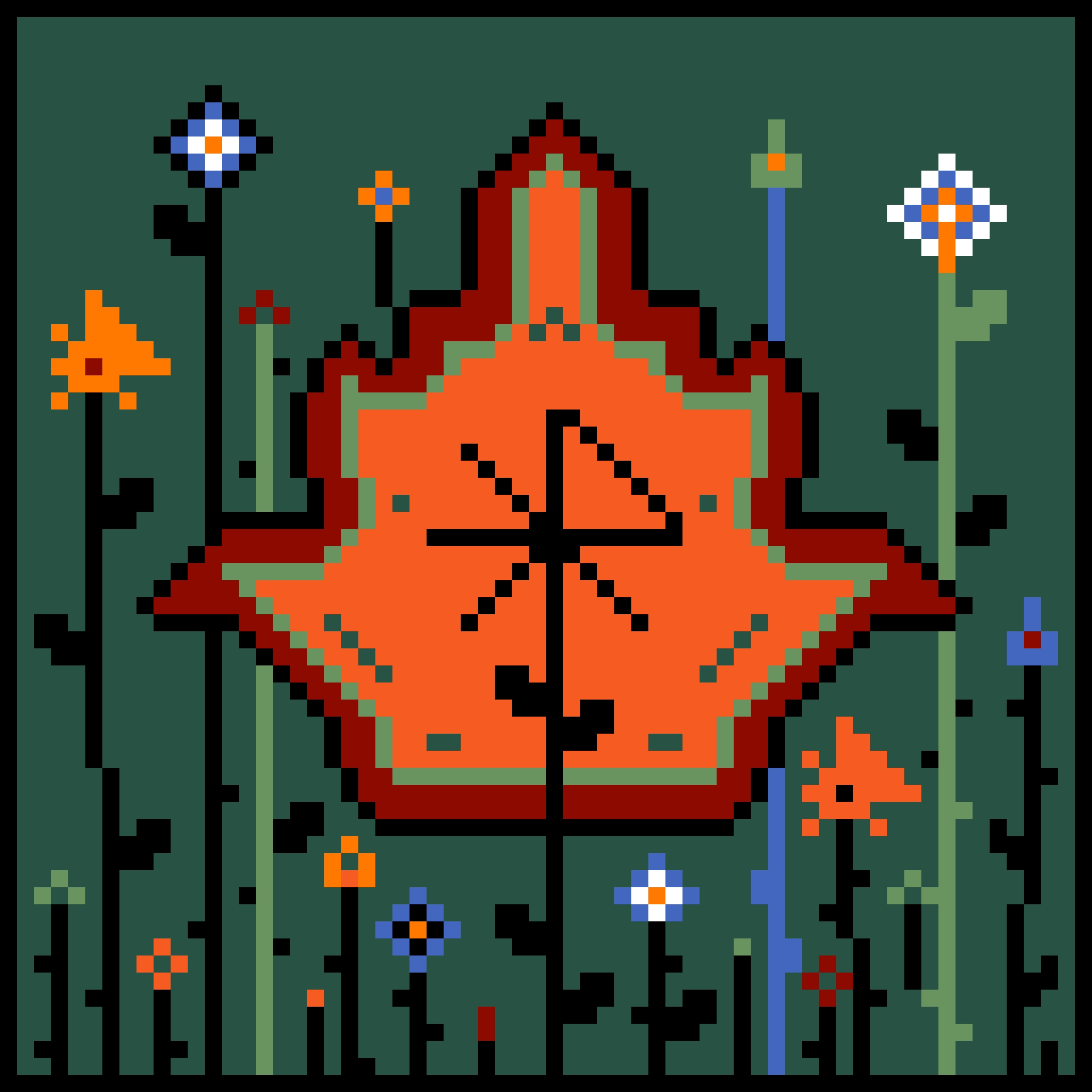 Rug's Flower #2