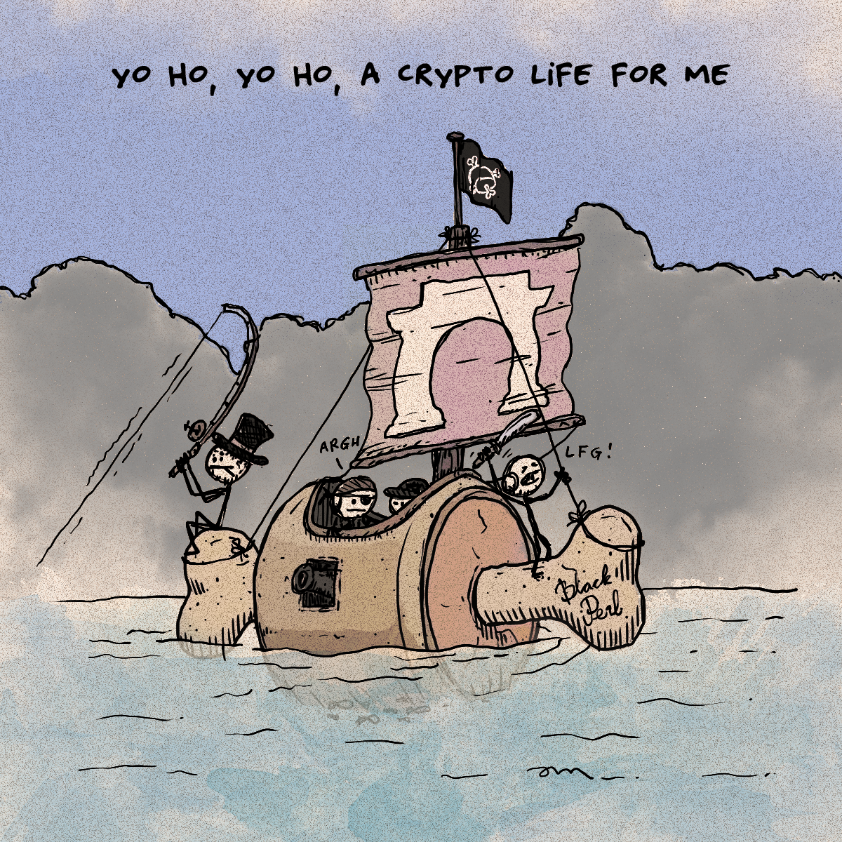 the black perl sails again