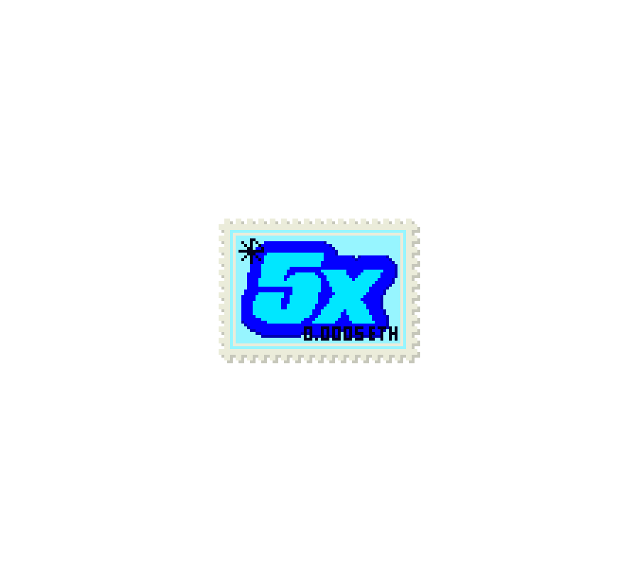 Pixel Stamps 5x - Tribute to Rodeo 1/5