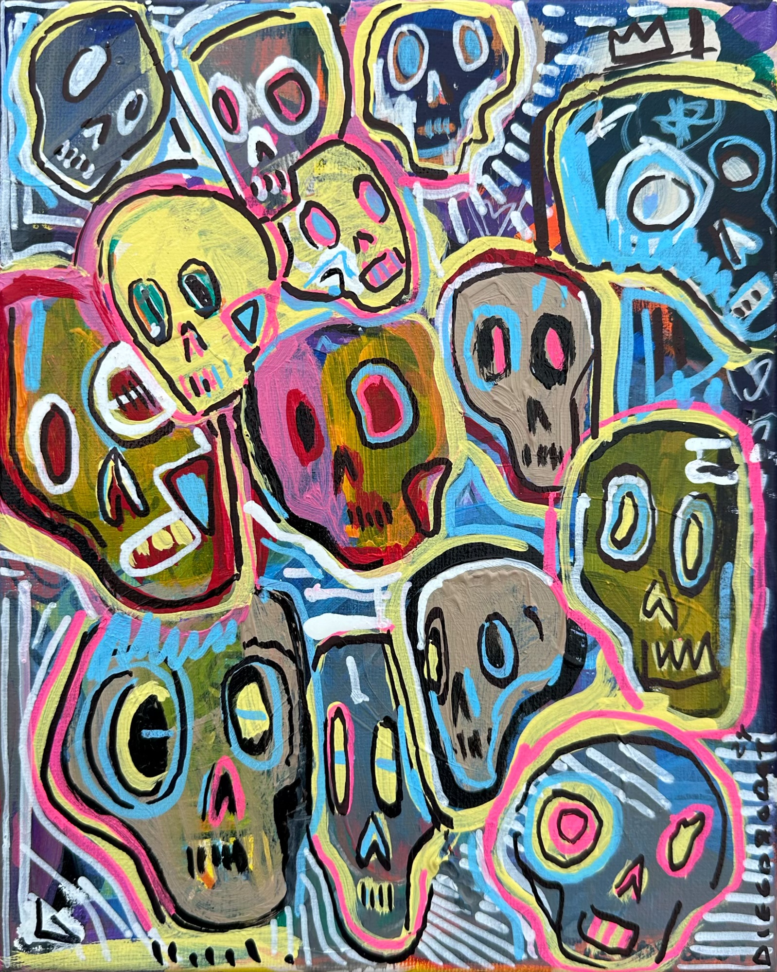 Skulls on repeat #5
