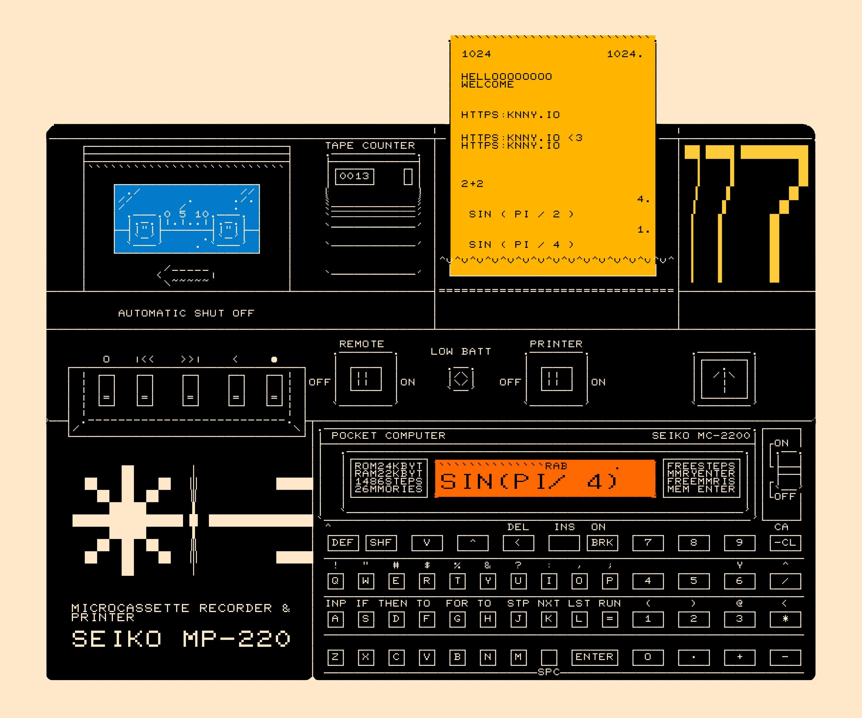 seiko MP-220 / track10