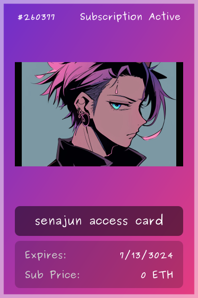 senajun club card