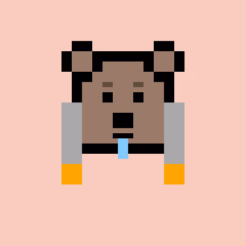 Pixel Bear #34503