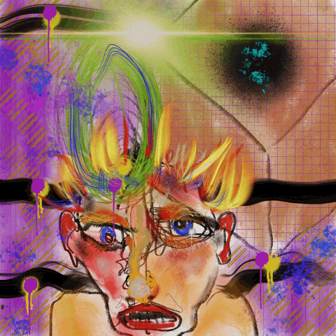 D0200 Burning Man Crying sm 2022