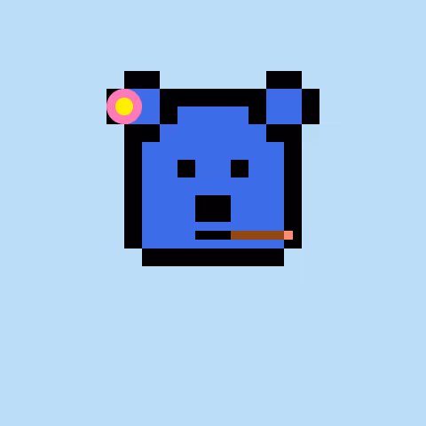Pixel Bear #15327