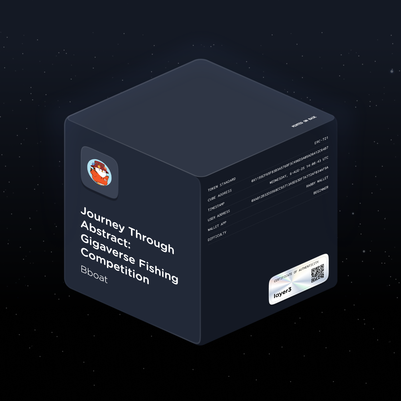 Journey Through Abstract: Gigaverse Fishing Competition