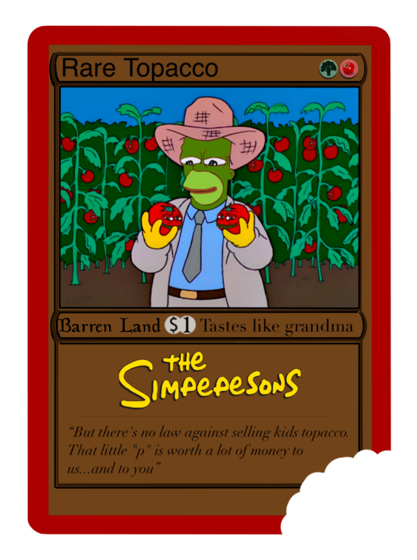 RARE TOPACCO | Series 1 Card 8