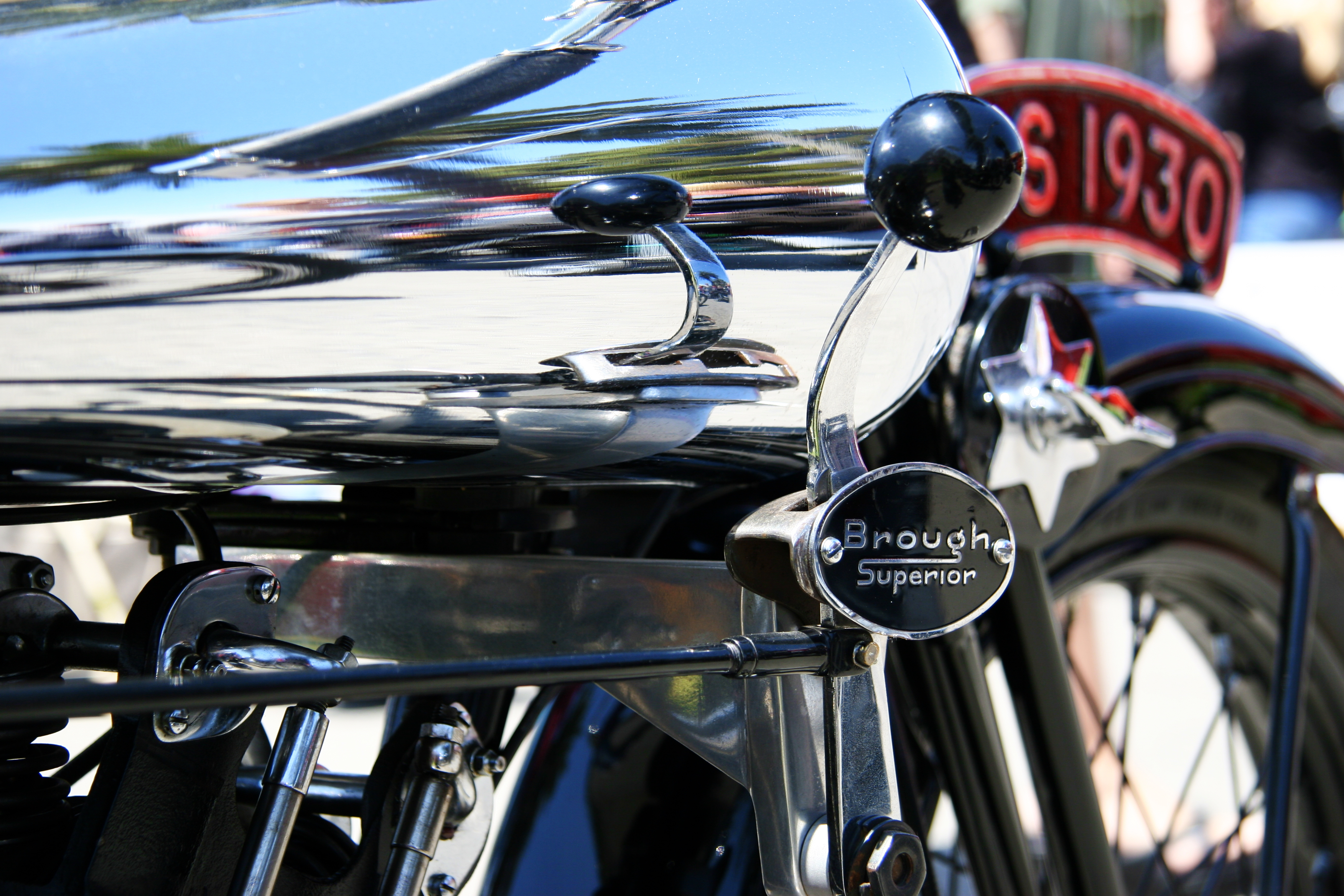 1930 Brough Superior Emblem