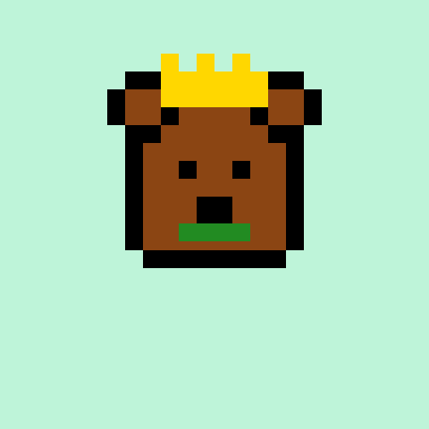 Pixel Bear #29481