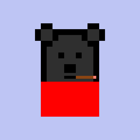 Pixel Bear #6383