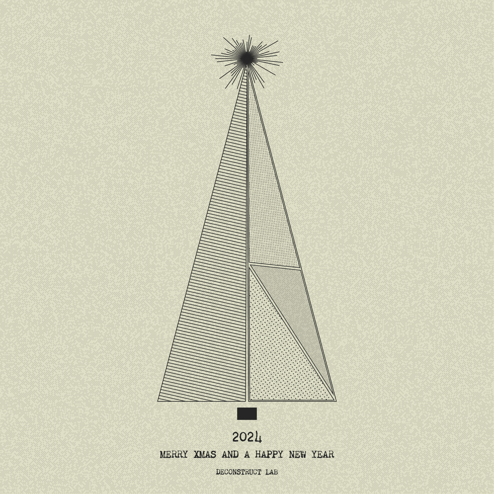 Have Yourself a Merry Little Geometric Tree #123