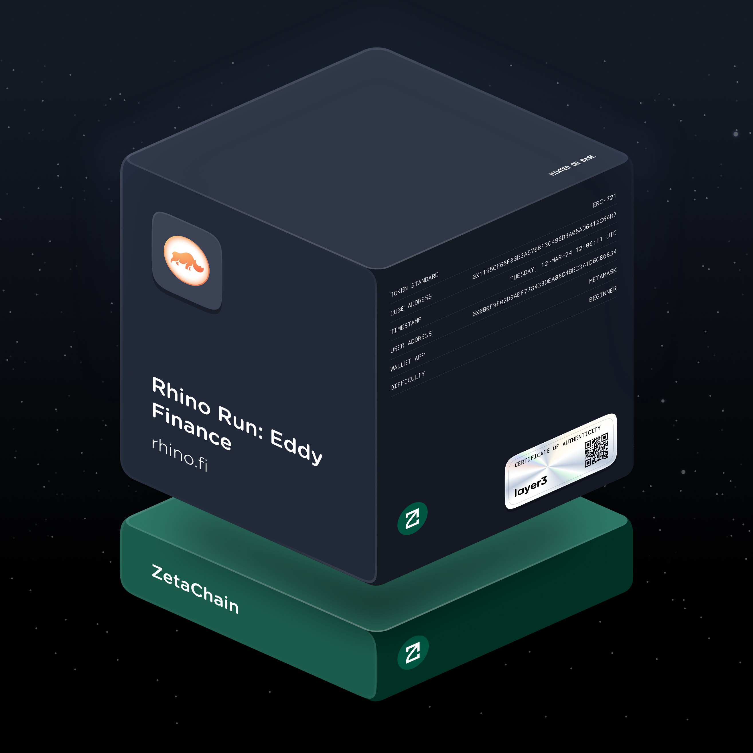 Rhino Run: Eddy Finance