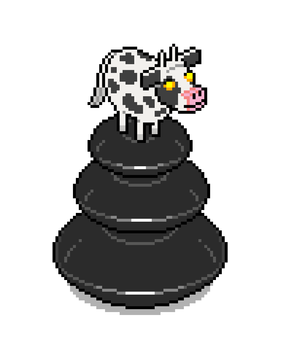 Cow Black Go Lookout Tower
