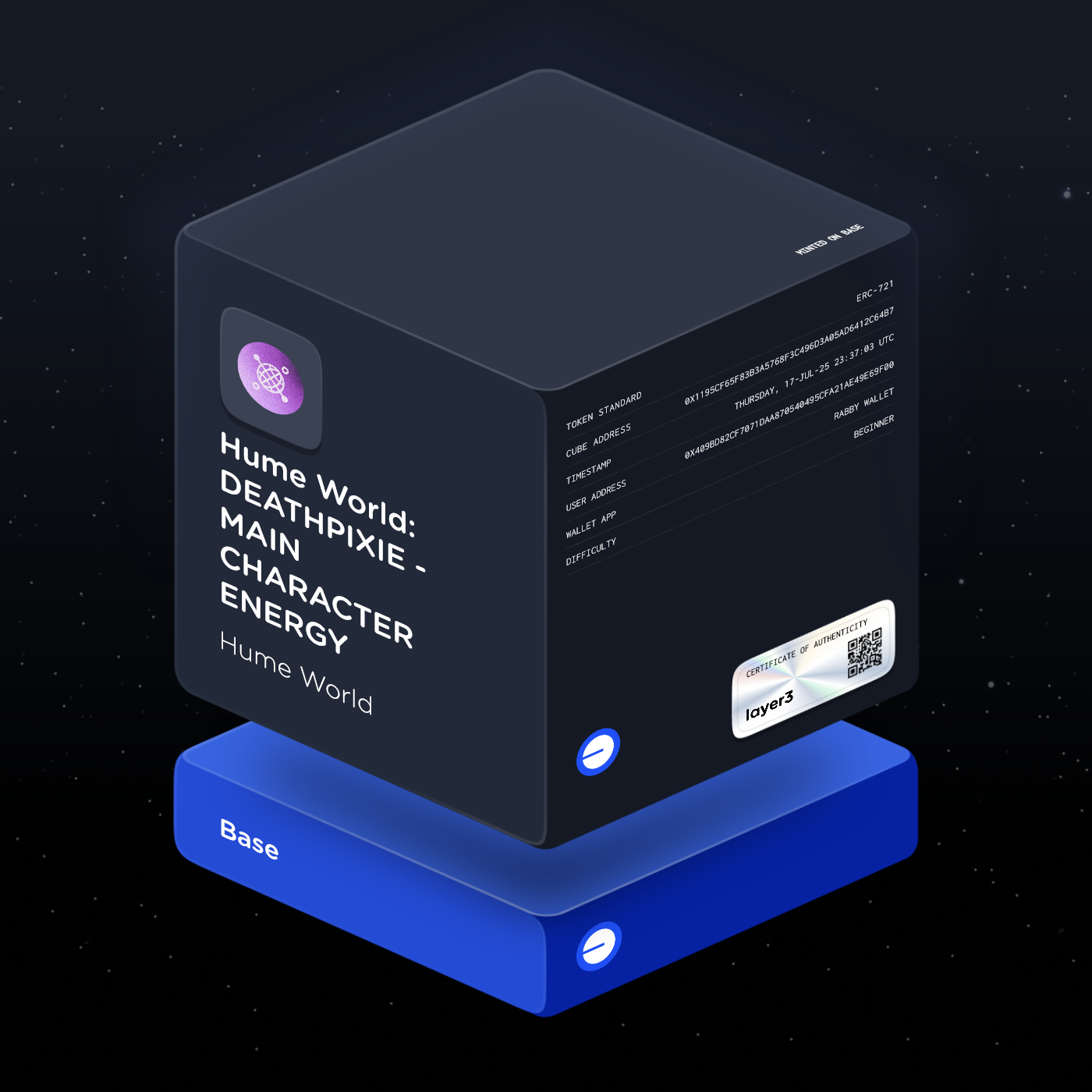 Hume World: DEATHPIXIE - MAIN CHARACTER ENERGY