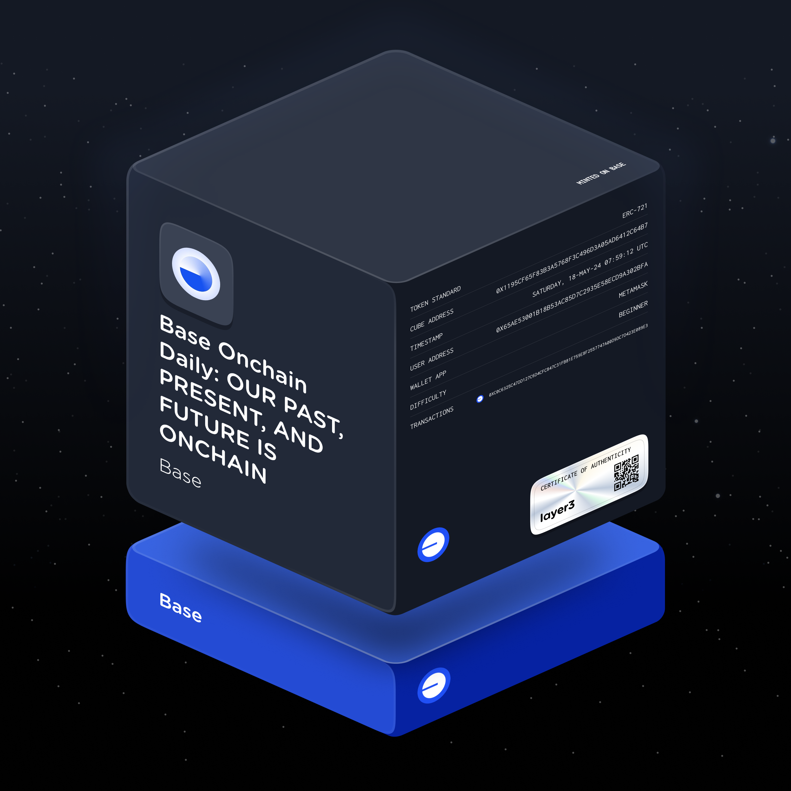 Base Onchain Daily: OUR PAST, PRESENT, AND FUTURE IS ONCHAIN