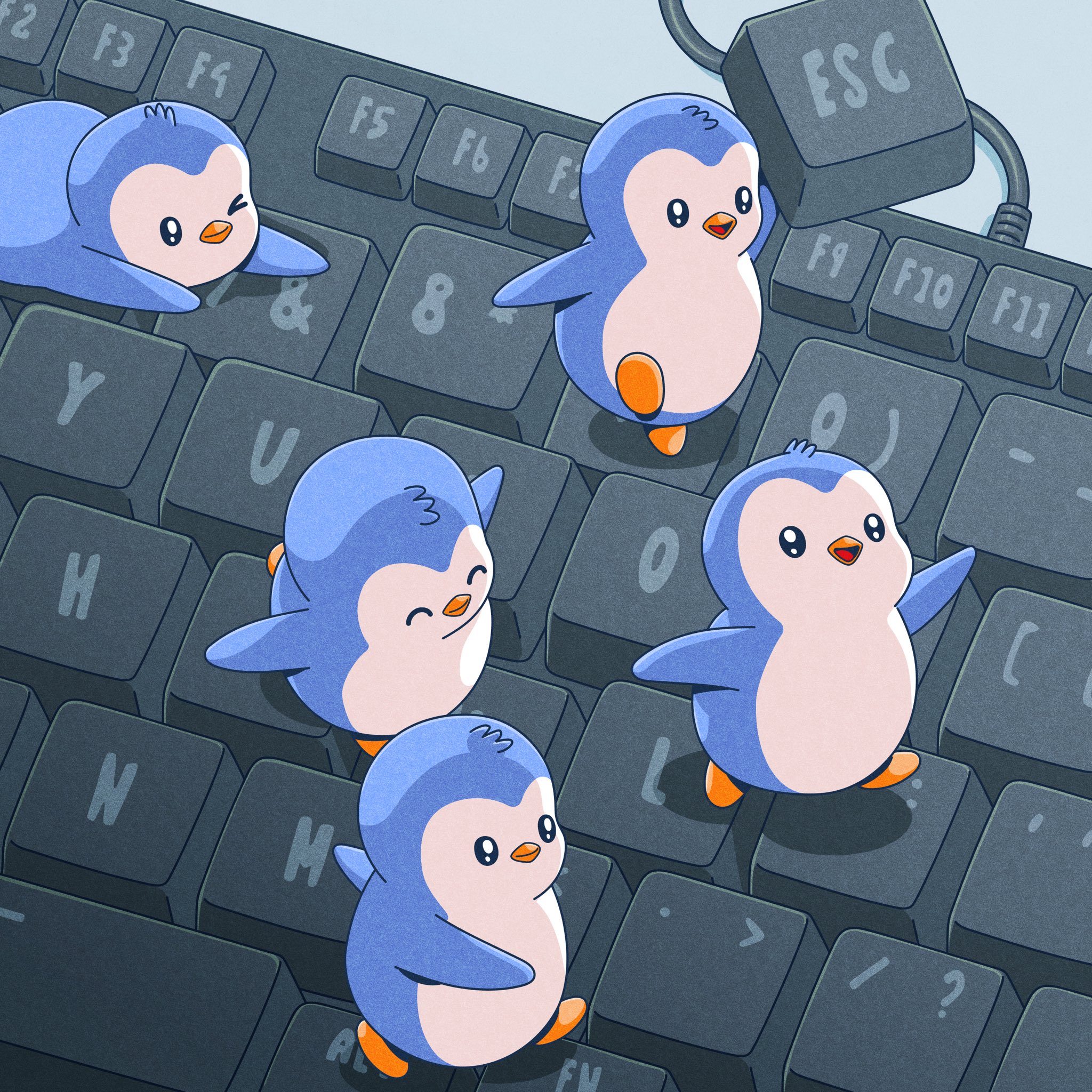 You can’t escape Pengu.