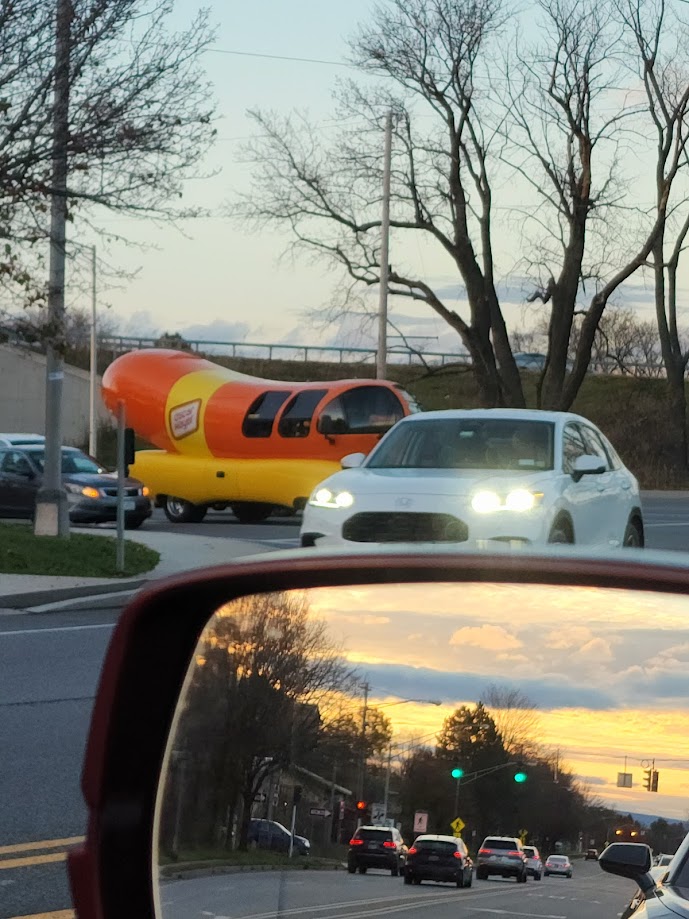 I found the Weinermobile!