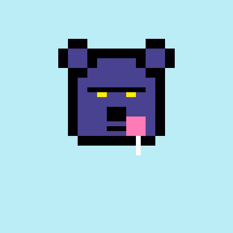 Pixel Bear #55813