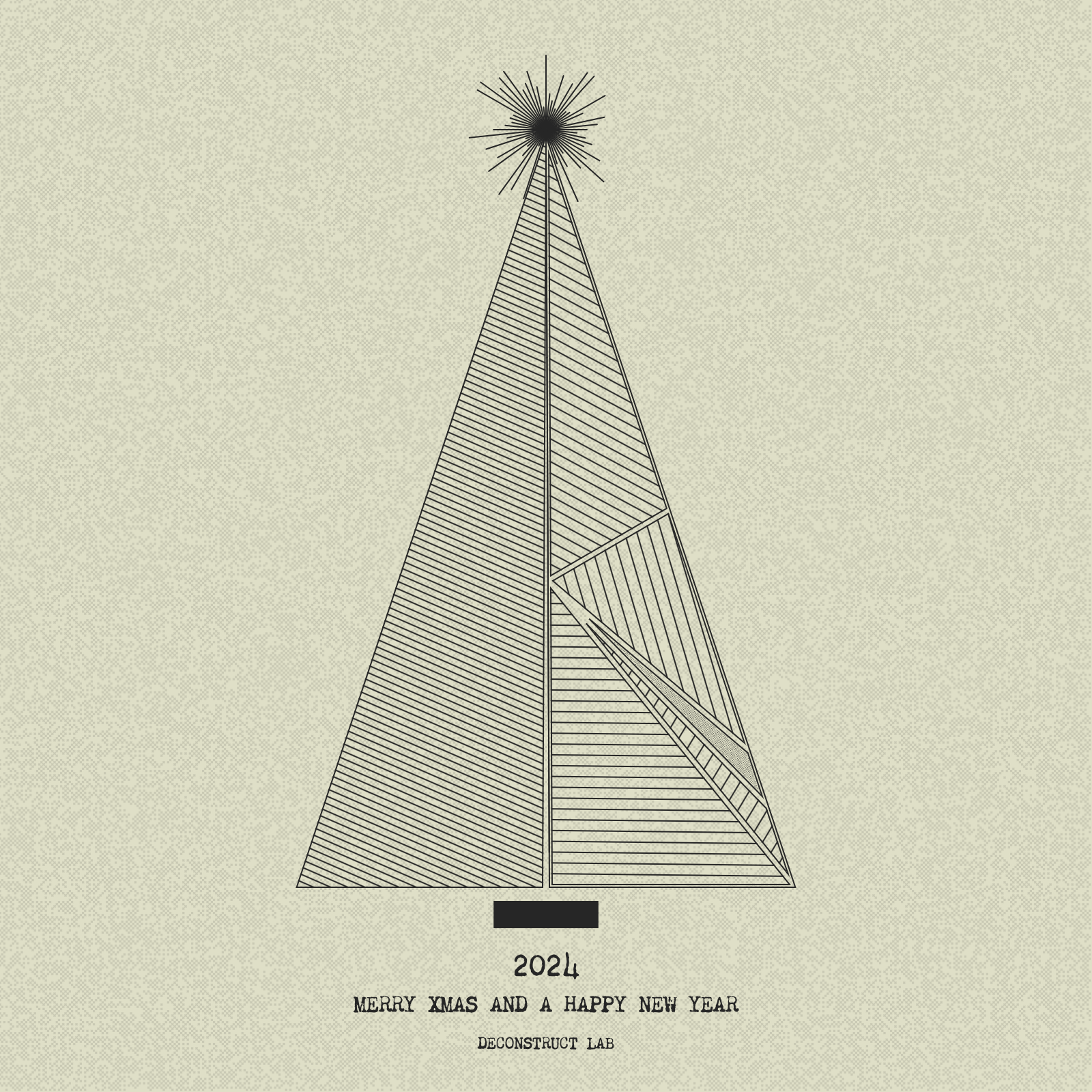 Have Yourself a Merry Little Geometric Tree #257
