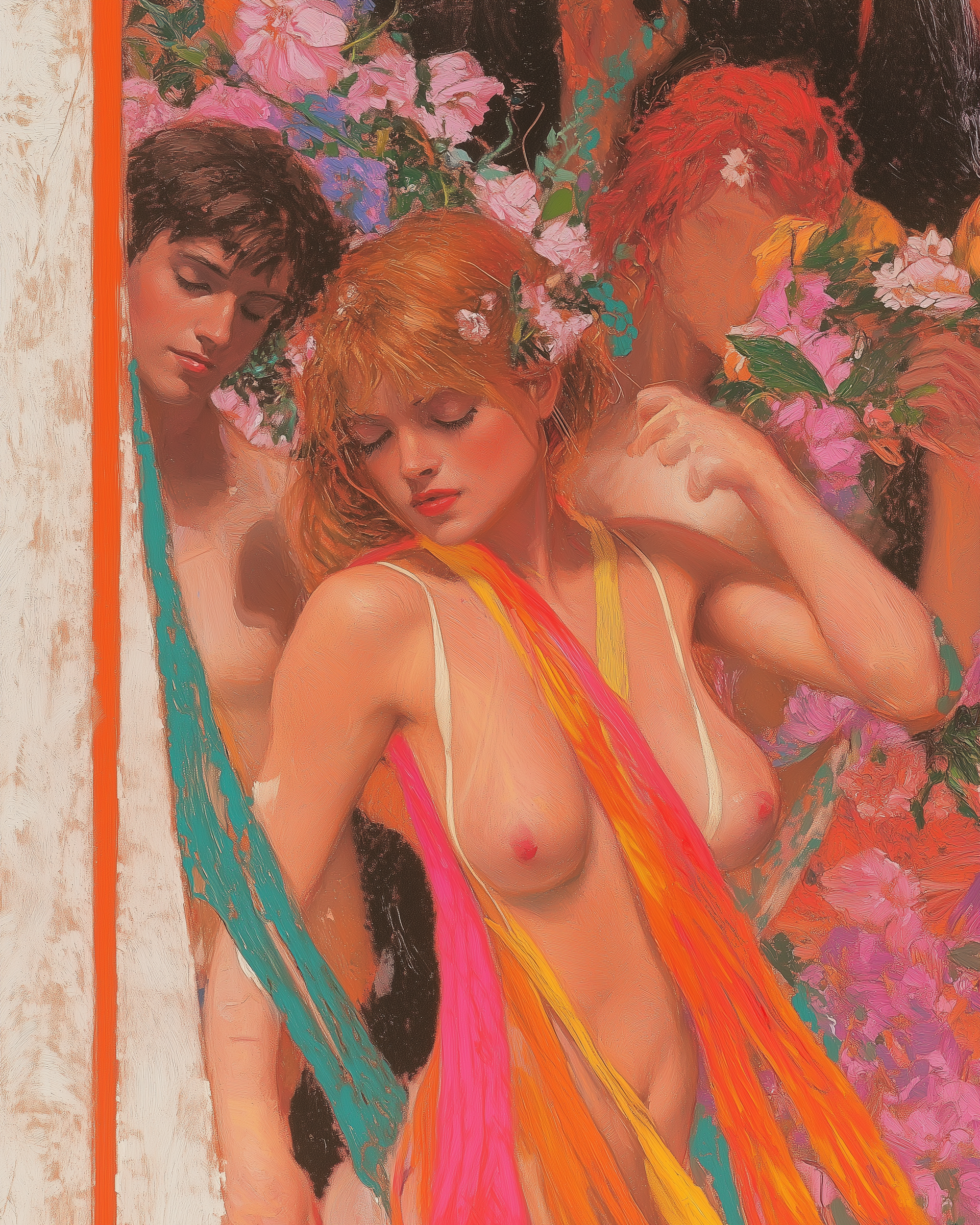 Her face was gone before she left.