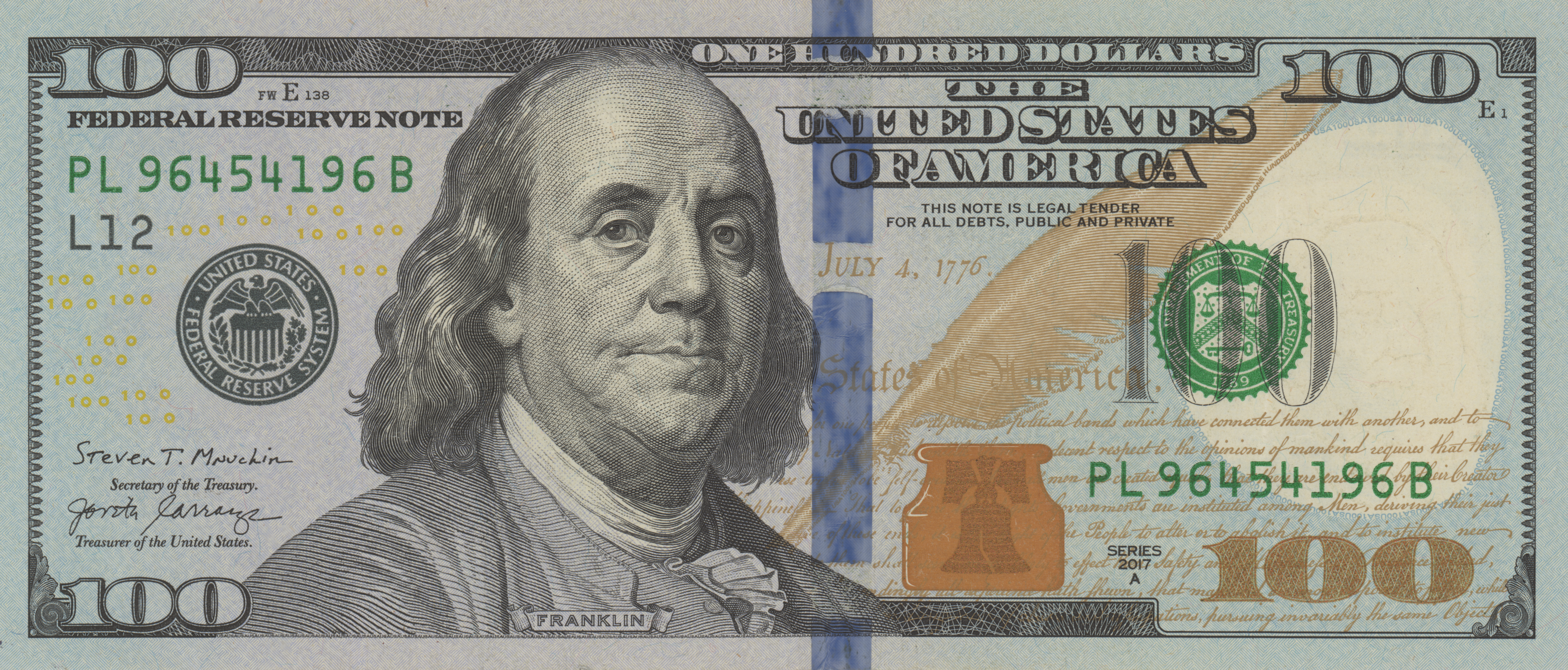 Portrait of Benjamin Franklin