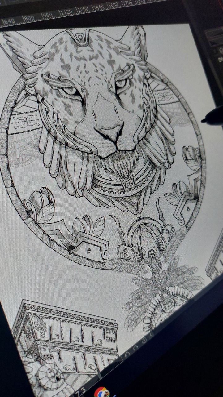 Lineart Progress Sneekpeak #1