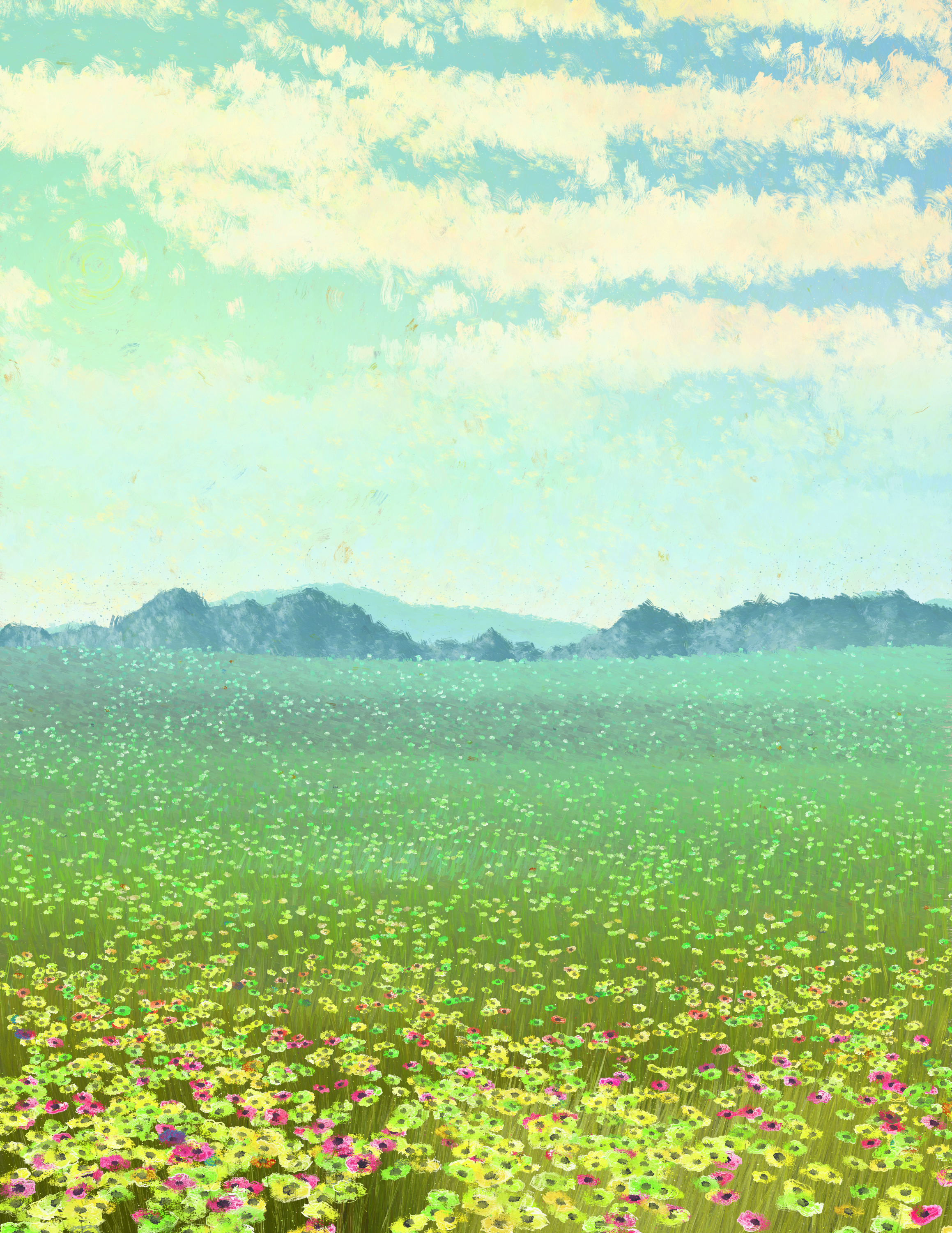 Yellow Flower Field, Part 3