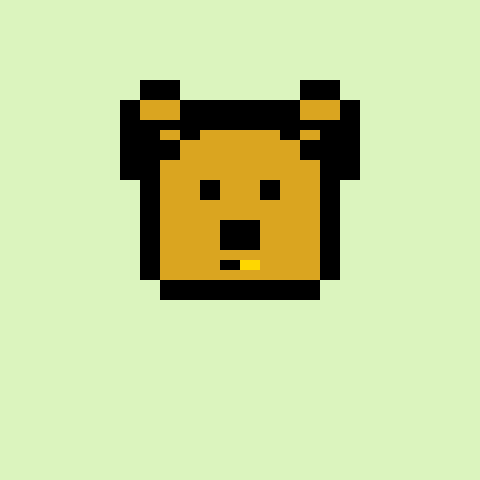Pixel Bear #13248
