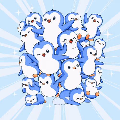 600,000 $PENGU holders and counting…
