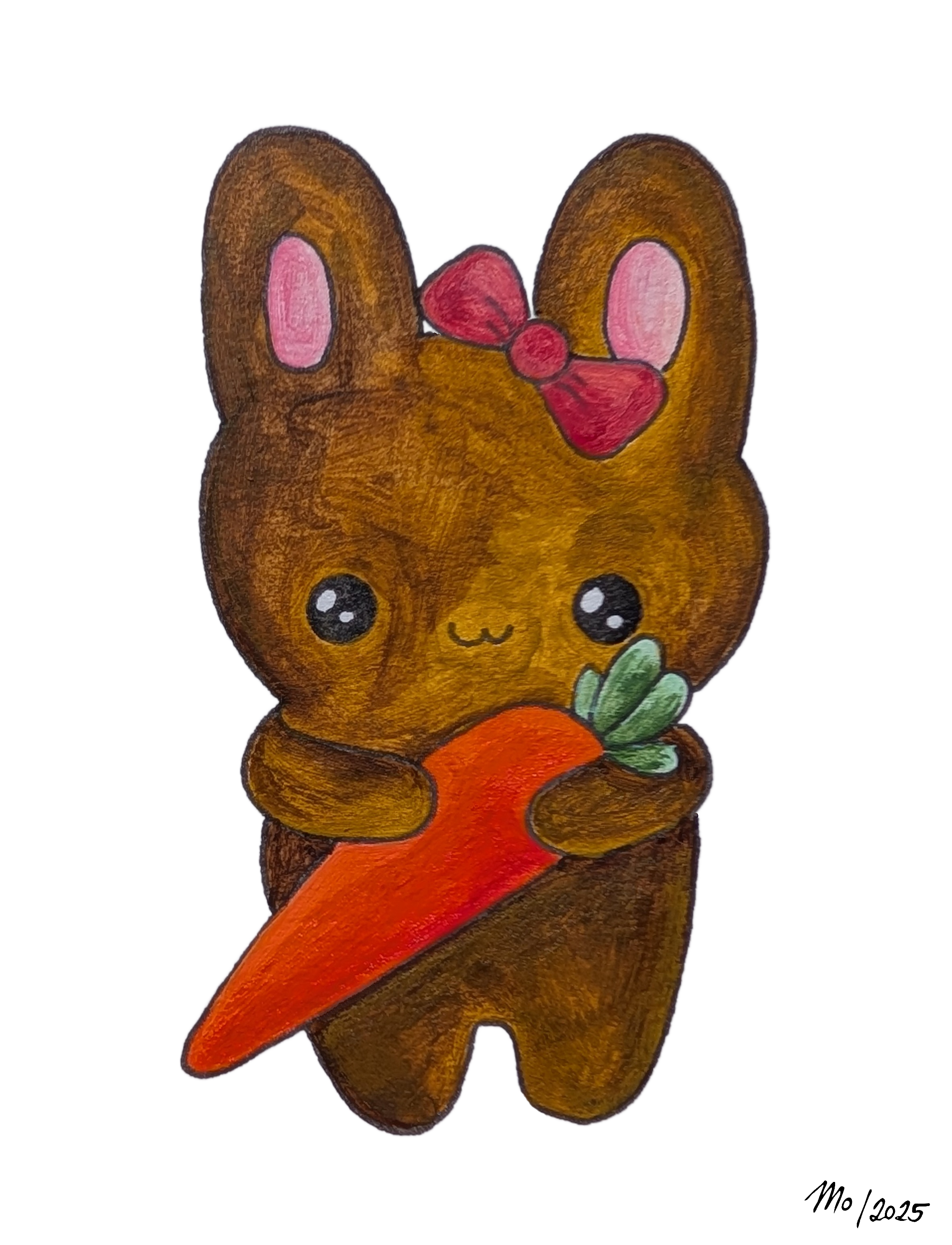 Monika's Art: Easter Card 2025 (Spring) [1]