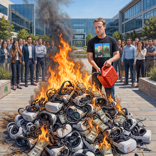 ZUCK DELETING THE METAVERSE