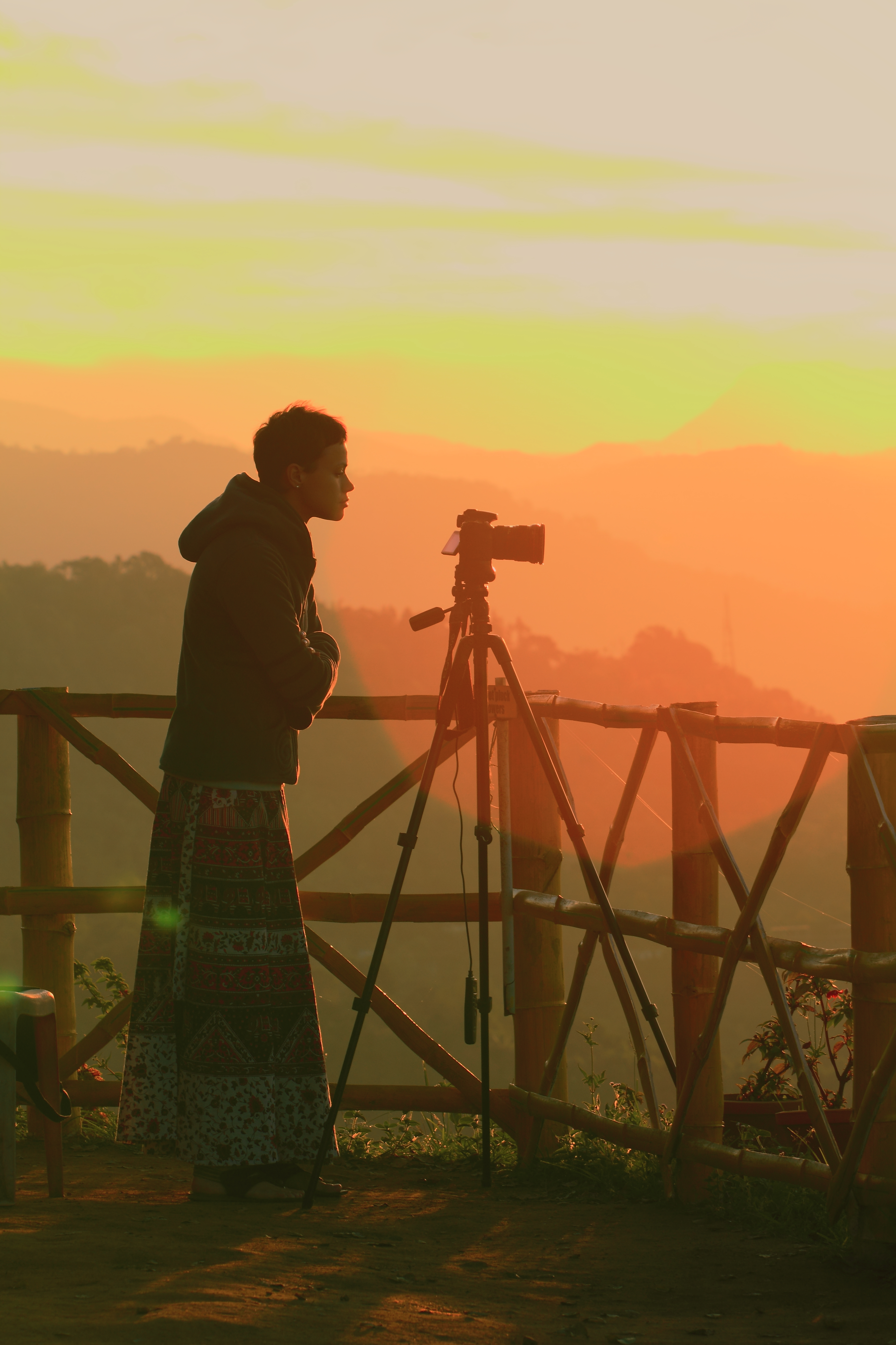 Sunrise Serenity: Framing the Dawn