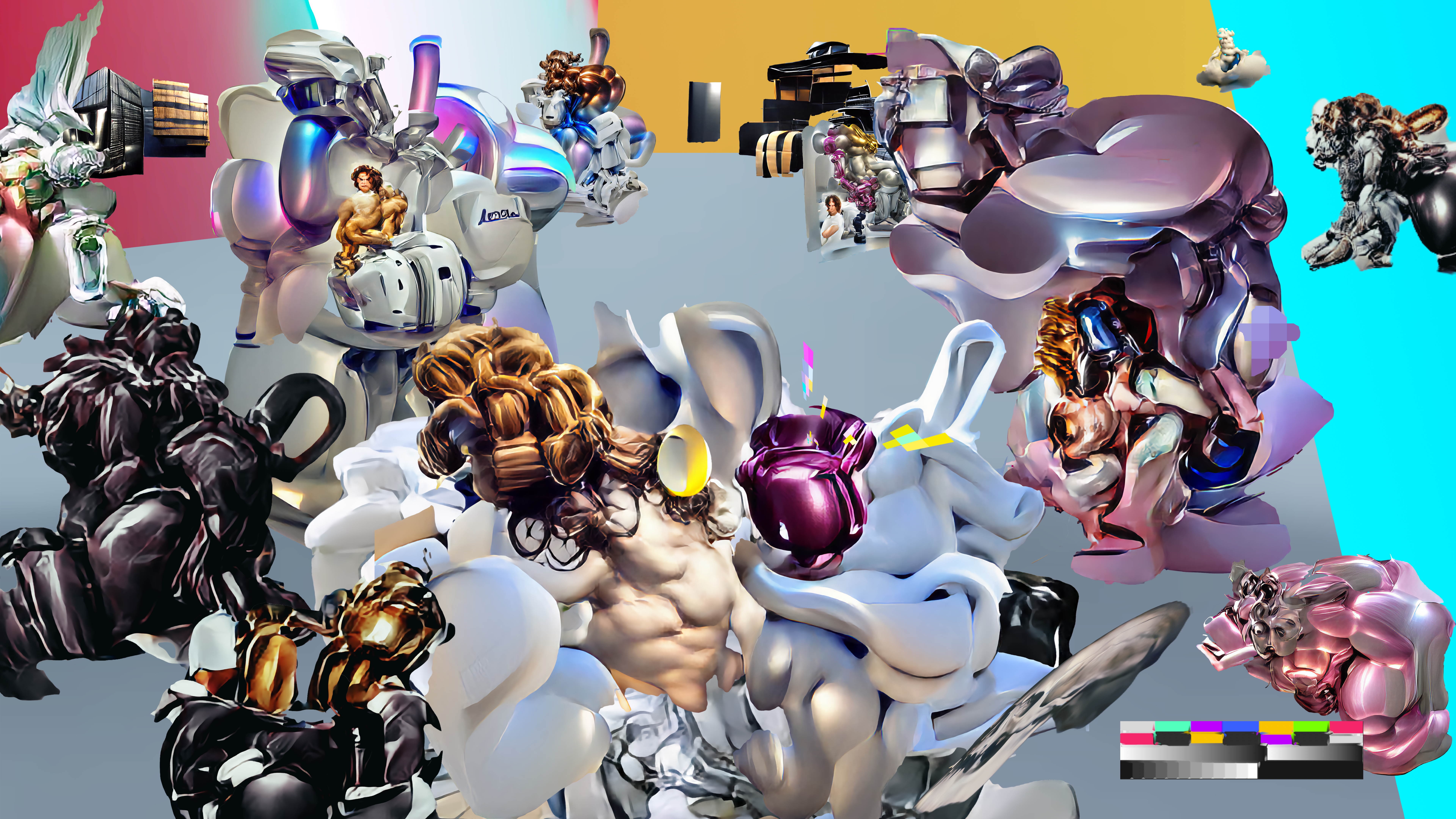 NEO Sculptures lluminating/Gas