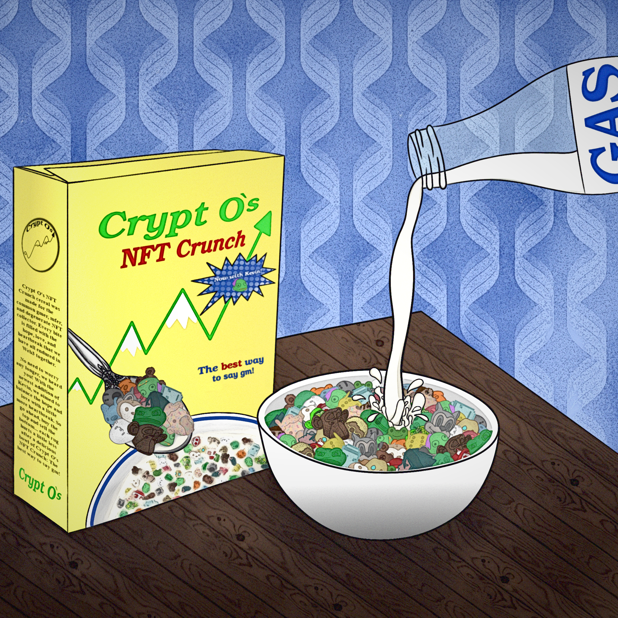 Crypt O's NFT Crunch Cereal