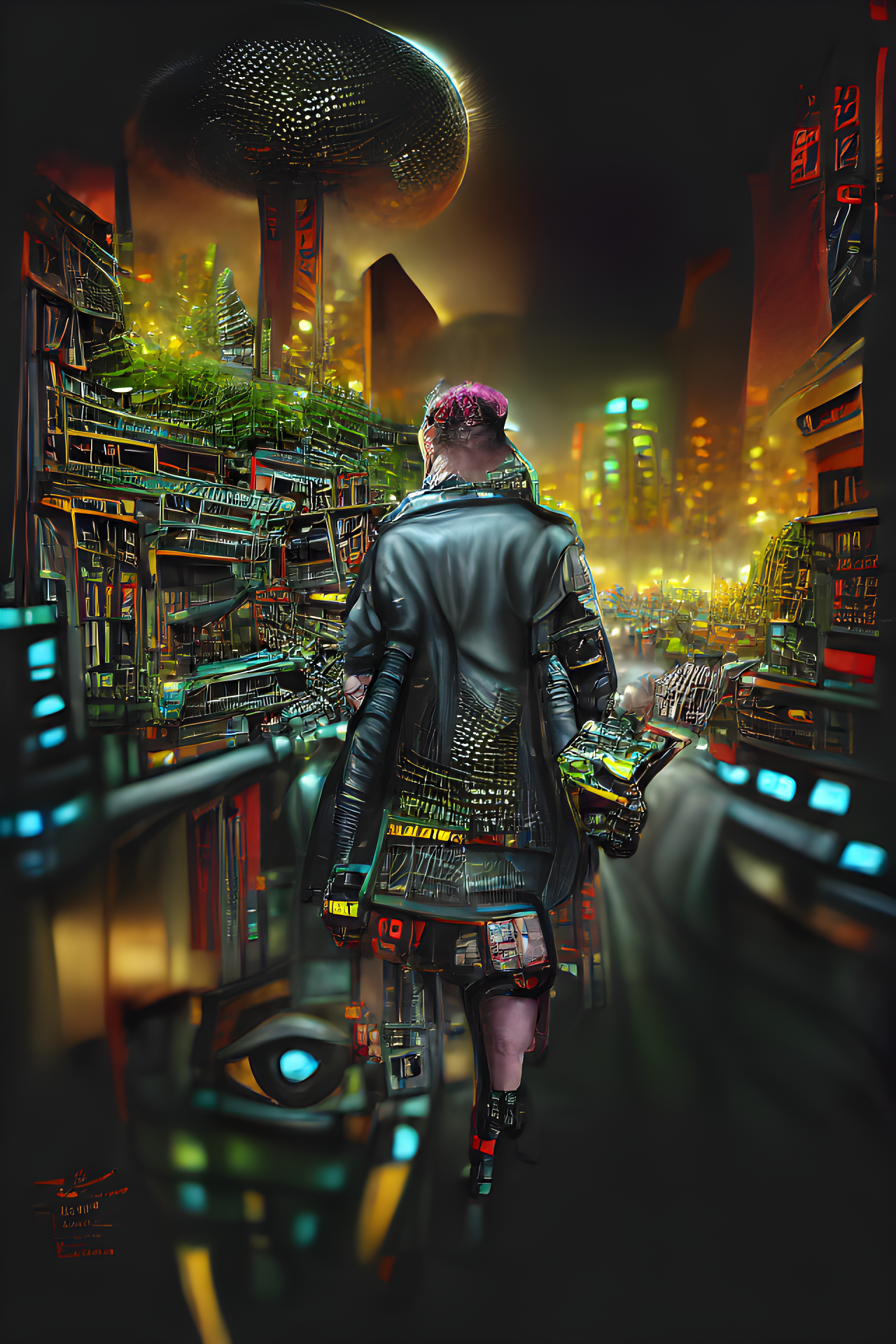 Cyberpunk vision