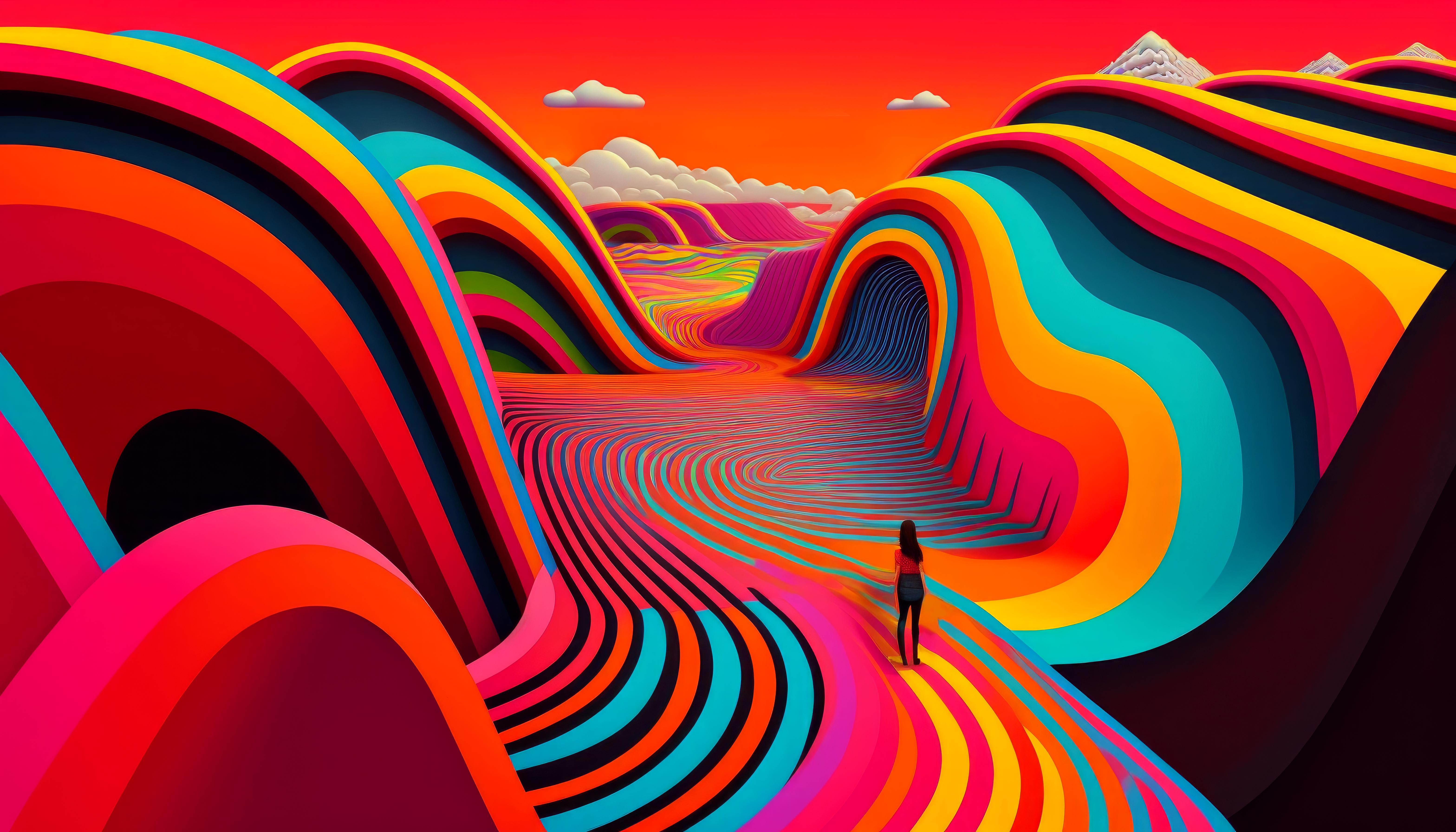 Into The Vortex 15 // Walking On A Rainbow