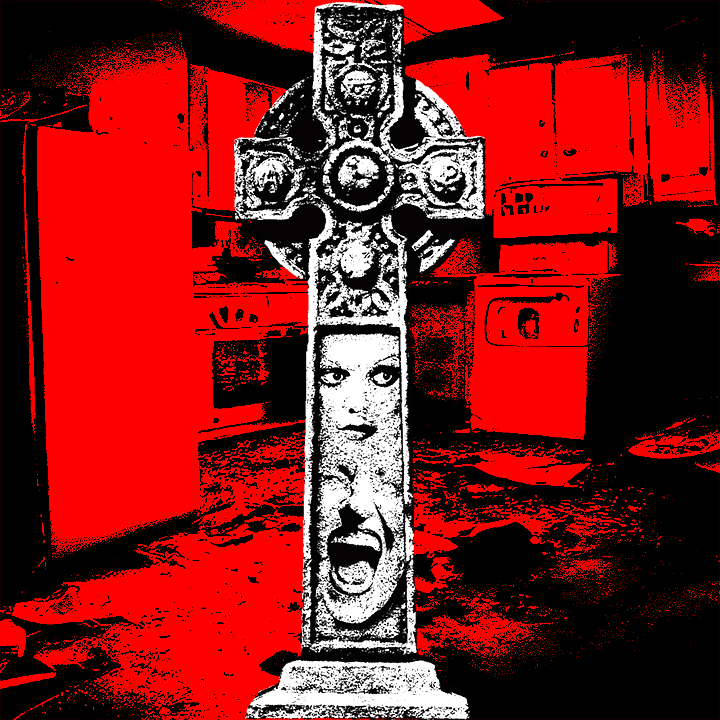 #325 - Screaming Cross ghost in the Kitchen