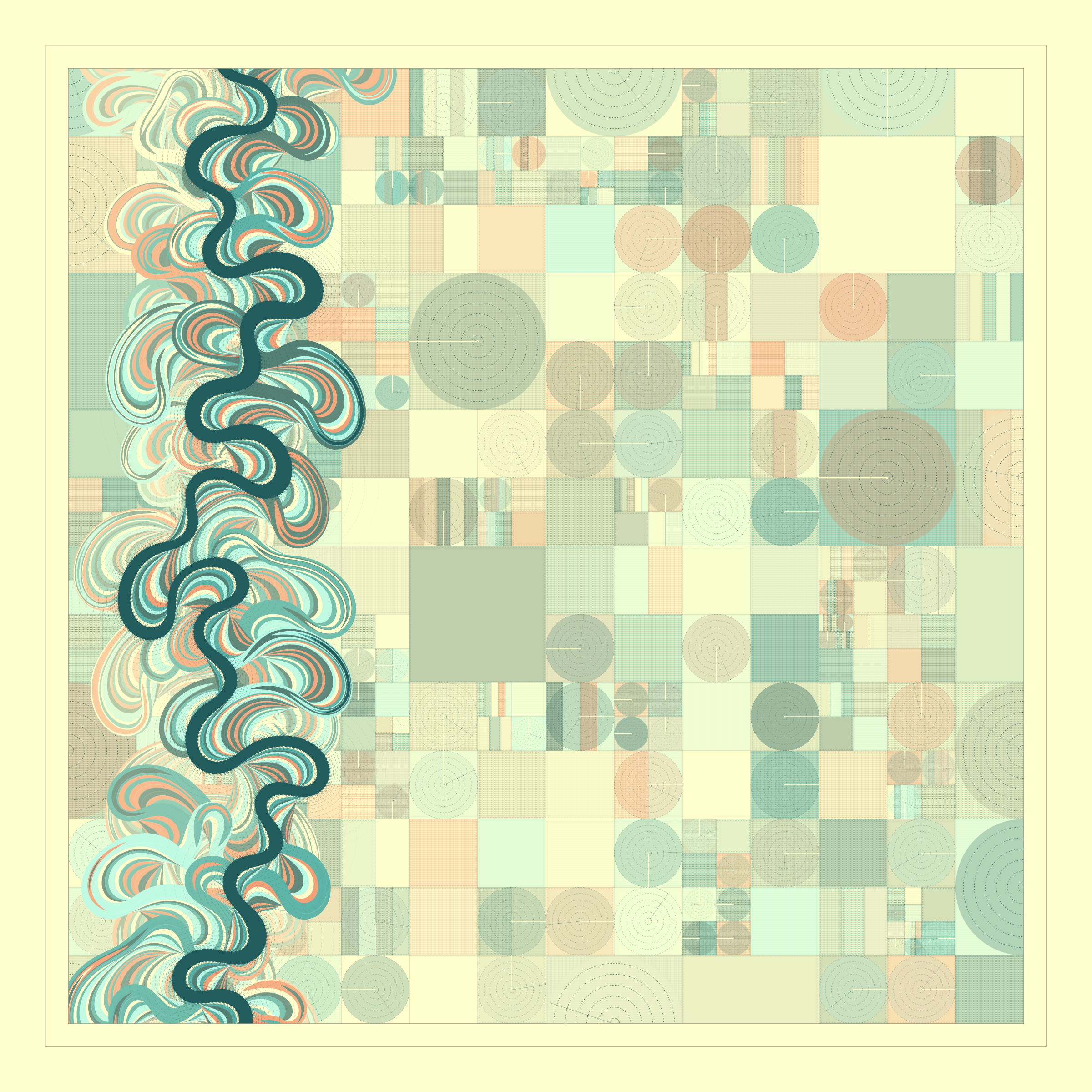 Ancient Courses of Fictional Rivers #166