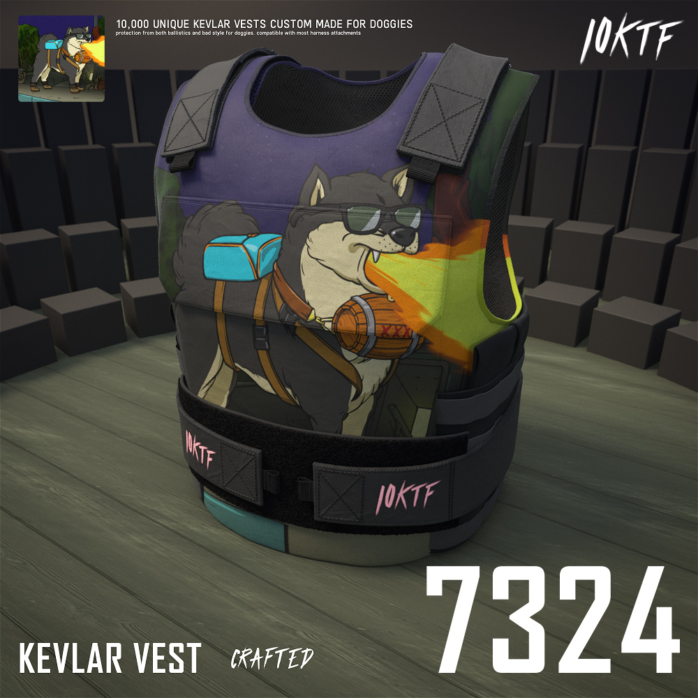 Kennel Kevlar Vest #7324