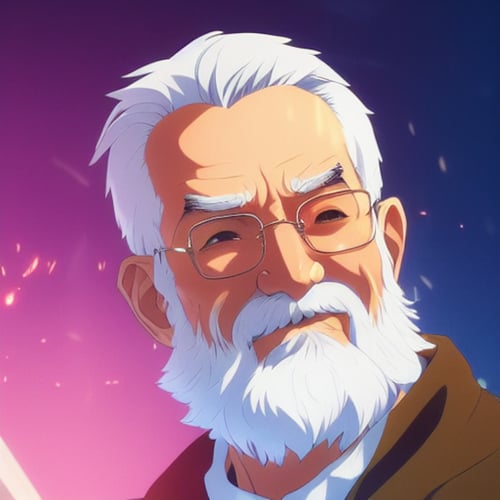 Old Men With White Beards #64