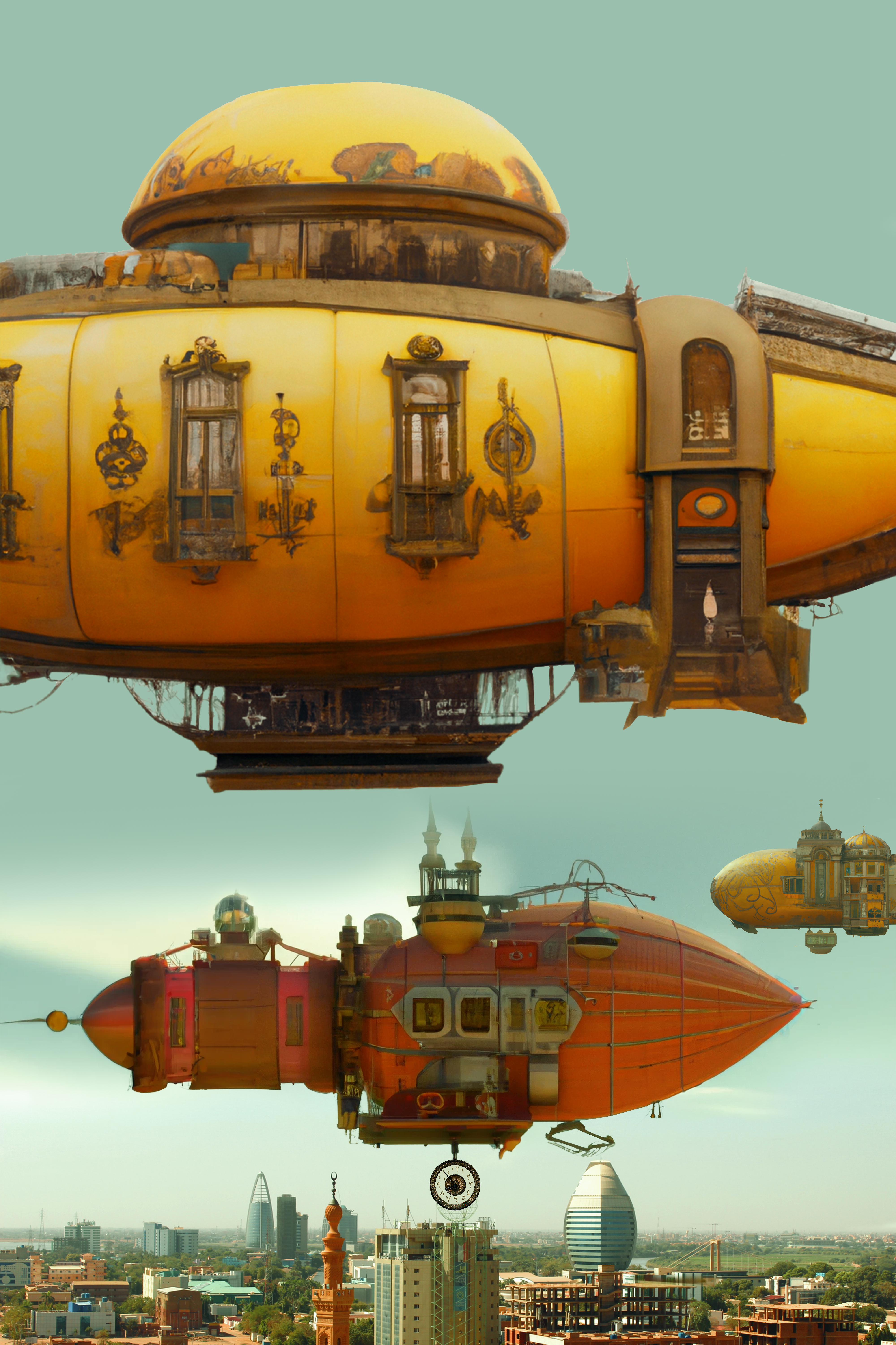 Cities and spaceships #2