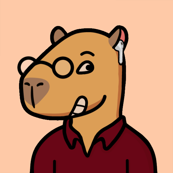 Capybaras Country Club #1718