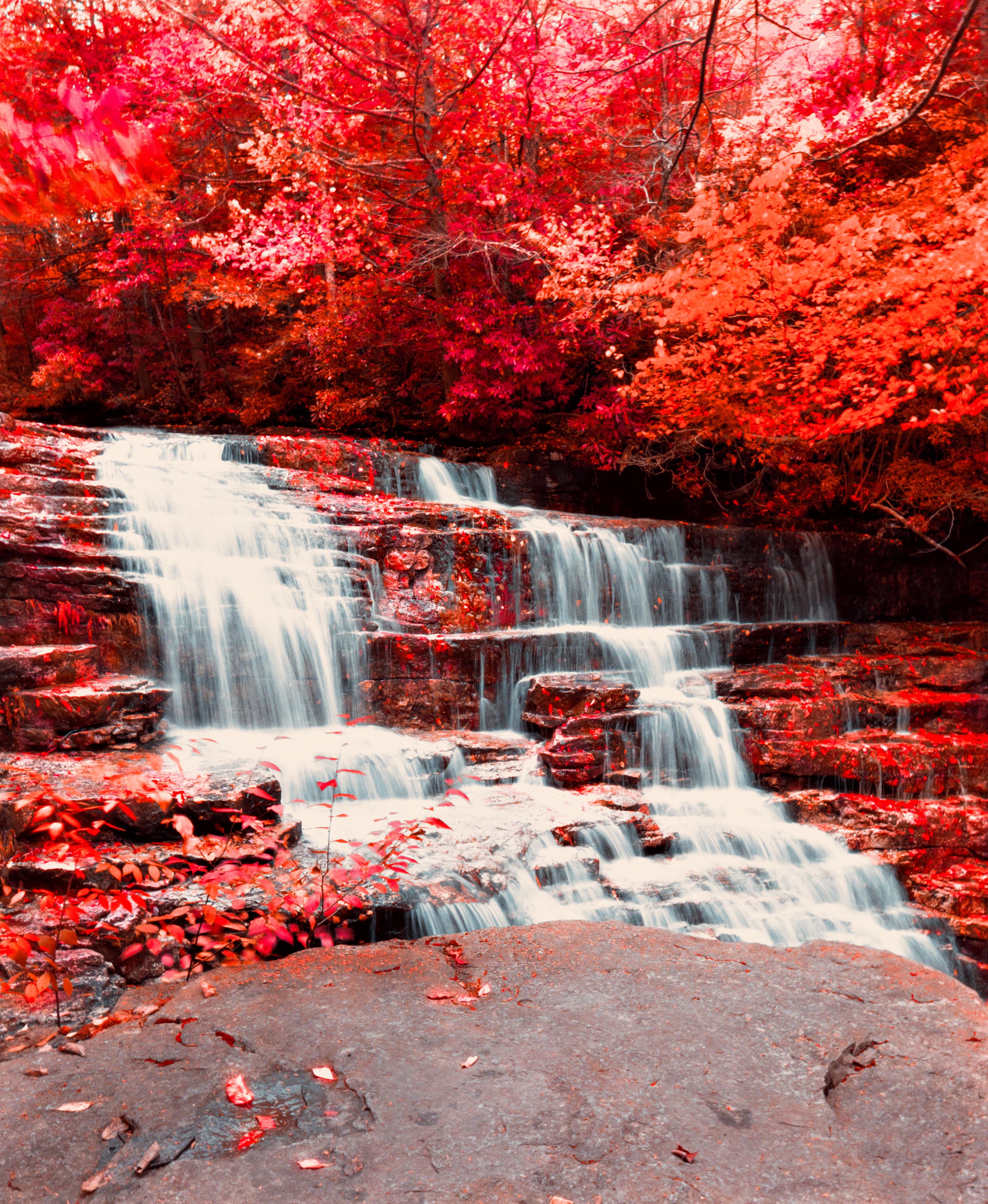 Infrared Falls